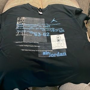 Black Jordan tee